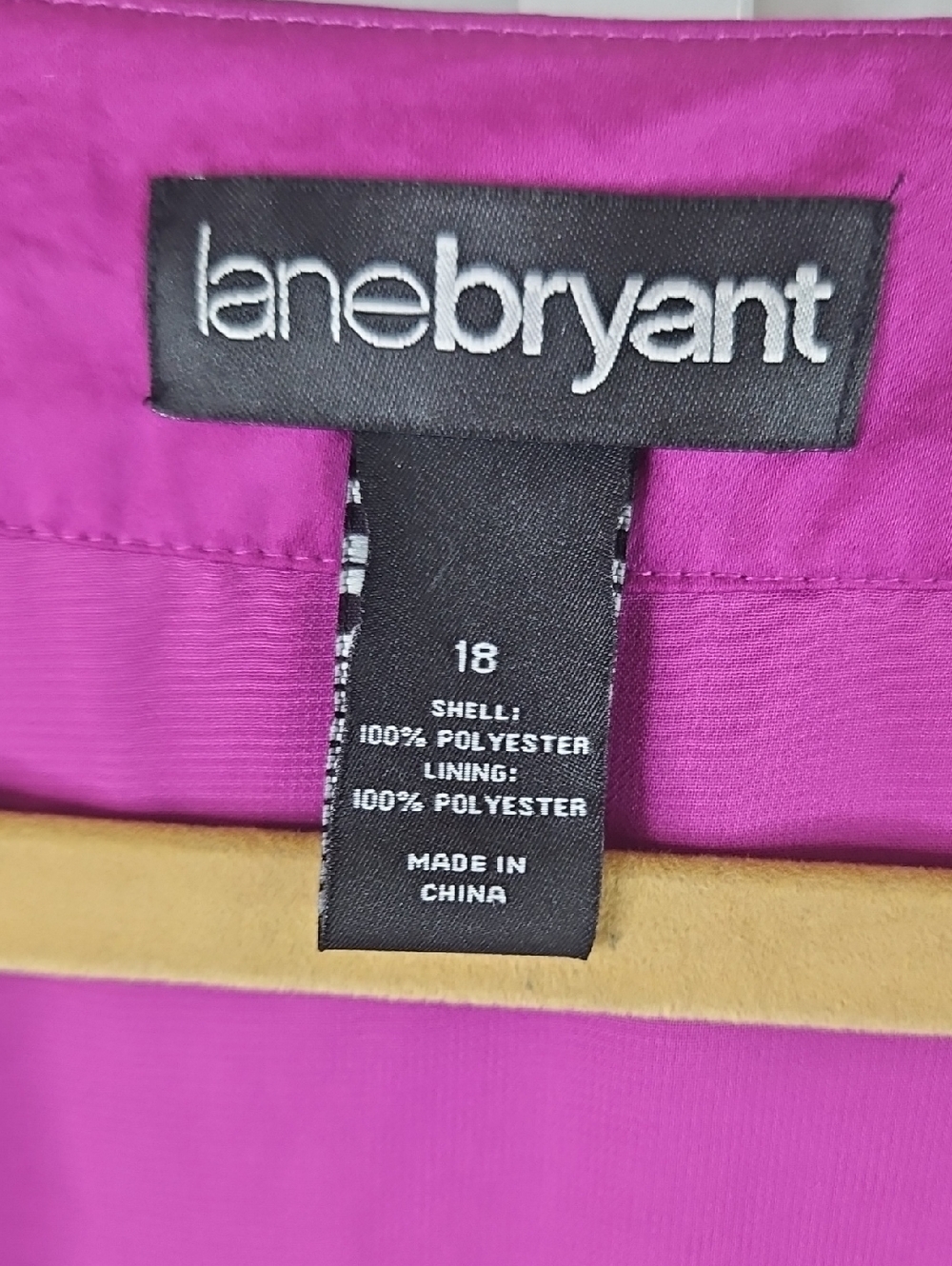 Lane Bryant Magenta Pleated Midi Dress - Picture 2 of 8